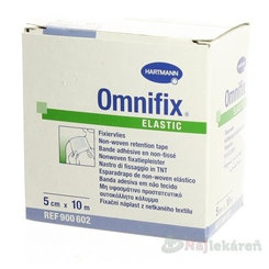 Omnifix Elastic fixační náplast z netkané textilie 5cm×10m