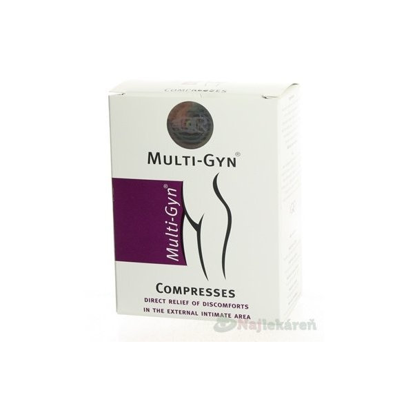 Multi-Gyn Anal Compresses obklad na hemoroidy 12 ks