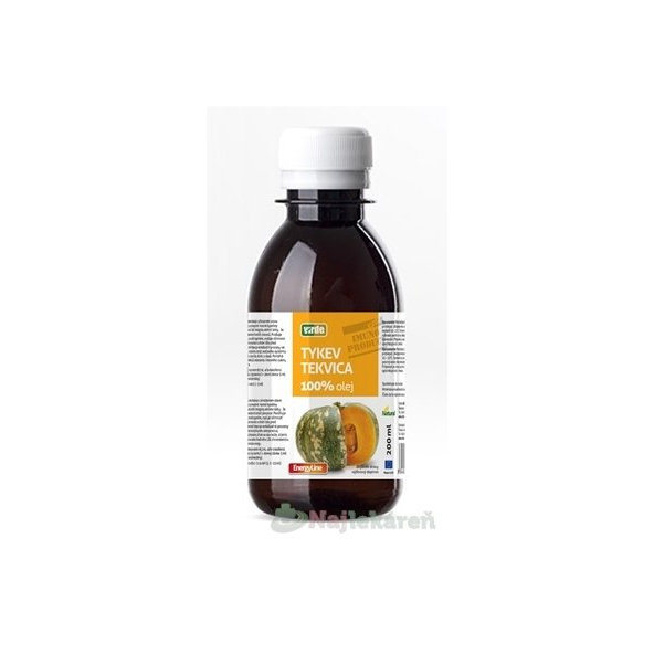 Virde tekvicový olej 100% 200 ml