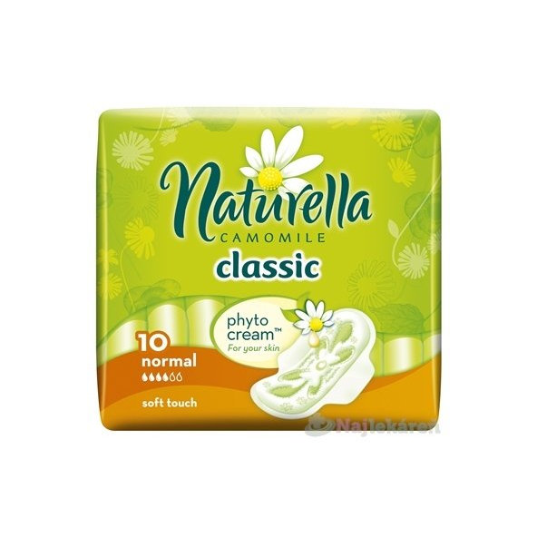 Naturella Camomile Classic Normal hygienické vložky 10 ks