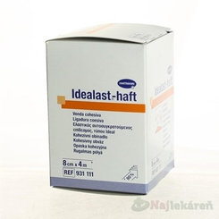 Idealast-Haft elastické krátkotažné obinadlo 8 cm × 4 m 1 ks