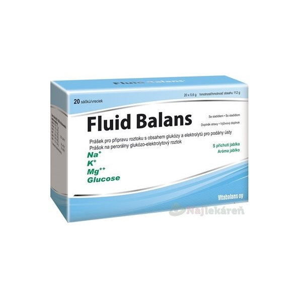 Vitabalans Fluid Balans sáčky 20 ks