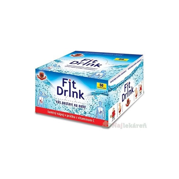 HERBEX Fit Drink šumivý nápoj prášok 50 ks