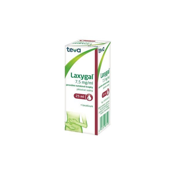 Laxygal při akutní funkční zácpě 25 ml