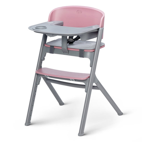 Kinderkraft jedálenská stolička Livy Aster Pink