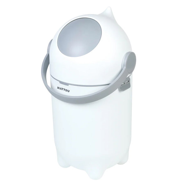 NATTOU Koš na pleny Dropy white 27 cm