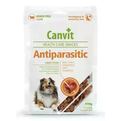 Canvit Health Care antiparazitní snack pro psy 200 g