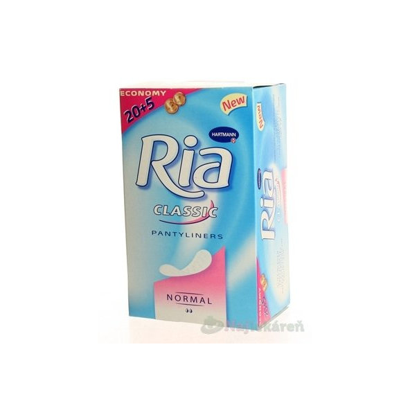 Ria Slip Classic Normal hygienické vložky 25 ks