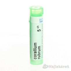 CORALLIUM RUBRUM GRA HOM CH5 na spastický kašel 4 g