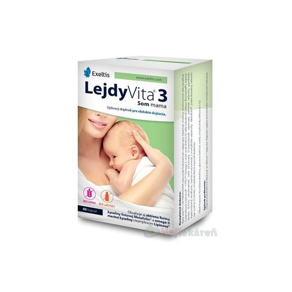 LejdyVita 3 Jsem máma pro období kojení 60 kapslí