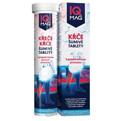IQ Mag Křeče grapefruit 20 šumivých tablet