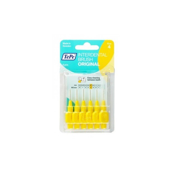 TePe Original medzizubní kartáčky 0,7 mm žluté 6 ks