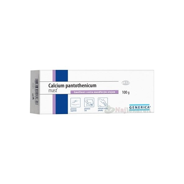Generica Calcium Pantothenicum mast s mandlovým olejem 100 g