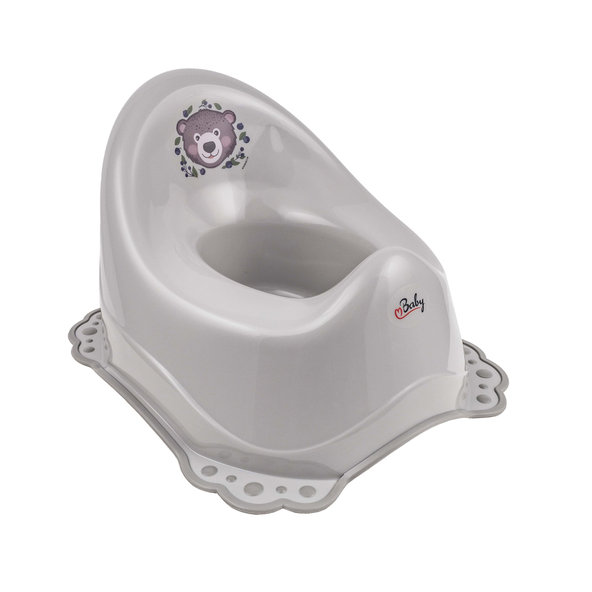 MALTEX Nočník protiskluzový The Nature Buddies Medvěd – Grey