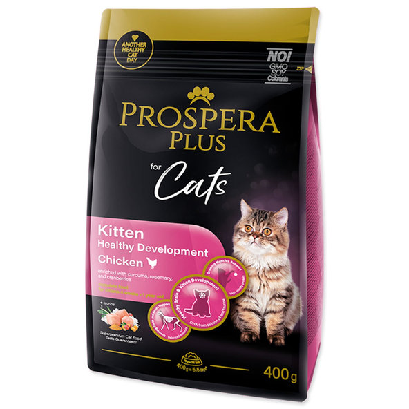 Prospera Plus Kitten Healthy Development krmivo kuřecí 400 g
