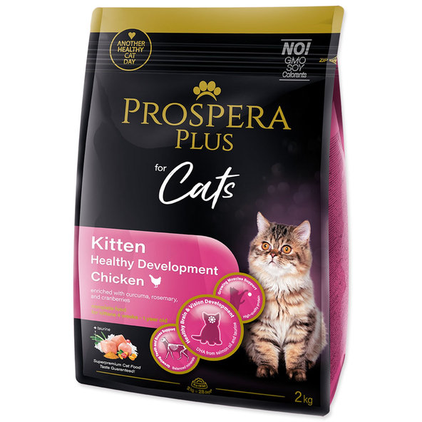 Prospera Plus Kitten Healthy Development krmivo kuřecí 2 kg