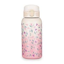 PETITE&MARS nerezová termo láhev Delicate Flowers 500 ml 36m+