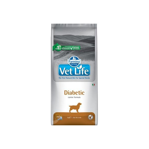 Farmina Vet Life Dog Diabetic granule pro psy 2 kg