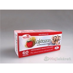 LAKTAZAN laktáza jahoda 60 tablet