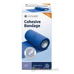 LIVSANE Kohezivní fixační obinadlo 10 cm x 4,5 m 1 ks