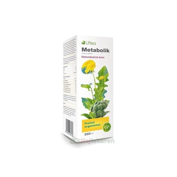 Liftea Metabolik tekutina roztok 250 ml