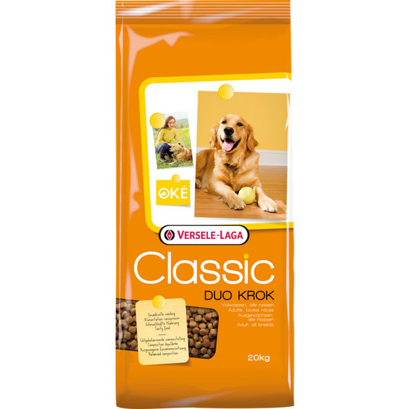 Versele Laga Classic Oké Dog Duo Krok krmivo pro dospělé psy 20 kg