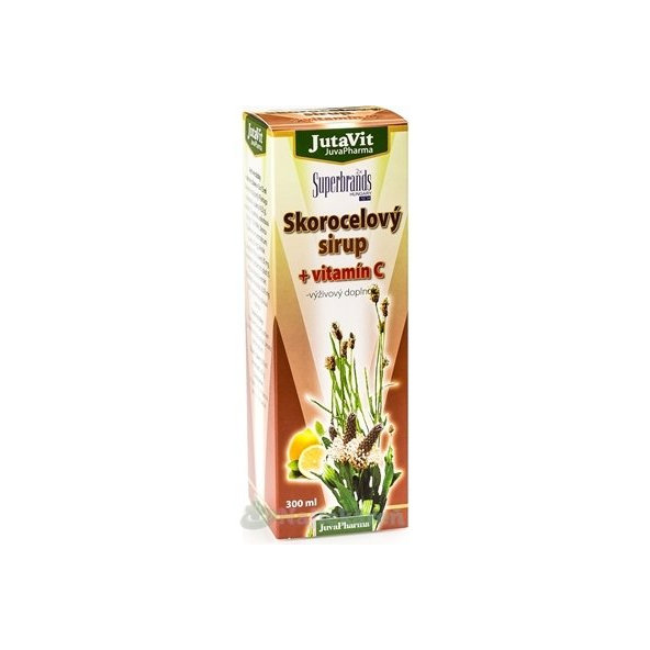 JutaVit Jitrocelový sirup + vitamin C 300 ml