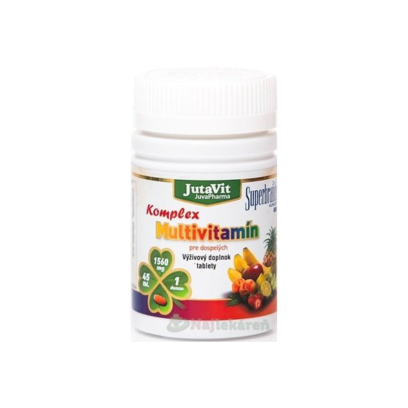 JutaVit Multivitamin komplex pro dospělé 45 tablet