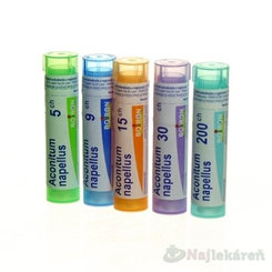 ACONITUM NAPELLUS GRA HOM CH15 na neurologické indikace 4 g