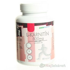 EDENPharma L-karnitin 500 mg 60 kapslí