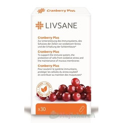 LIVSANE Brusinky Plus 30 kapslí