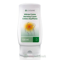 LIVSANE Hřejivý krém na uvolnění svalů 120 ml