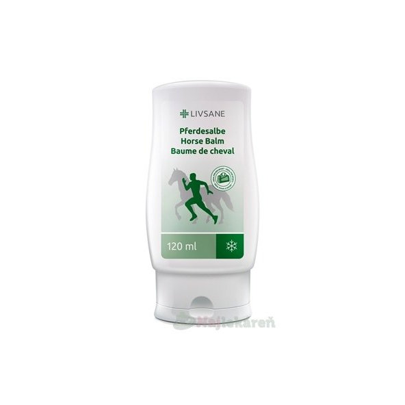 LIVSANE koňský balzám chladivý na úlevu svalů 120 ml