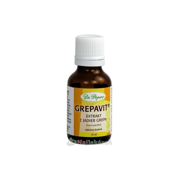Dr. Popov Grepavit extrakt z grepových jadérek 25 ml