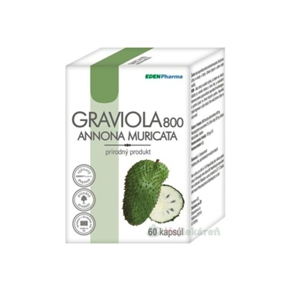 EDENPharma Graviola 800 60 kapslí