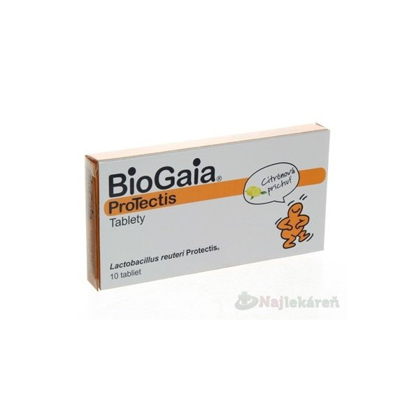 BioGaia ProTectis 10 žvýkacích tablet
