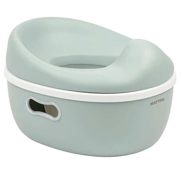 NATTOU Nočník učící 3v1 Potty Sage green