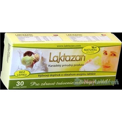 LAKTAZAN laktáza máta 30 tablet