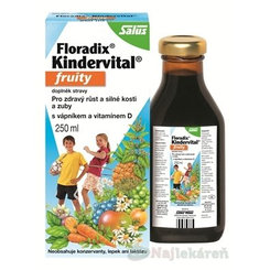 Salus Floradix Kindervital Fruity bylinný sirup 250 ml