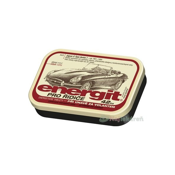 Energit pro řidiče višňa 42 energetické tablety