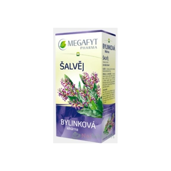 MEGAFYT Bylinková lékárna Šalvěj čaj 20 sáčků