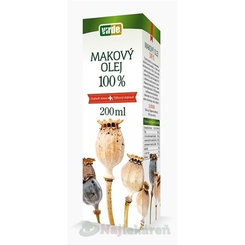 Virde makový olej 100% 200 ml