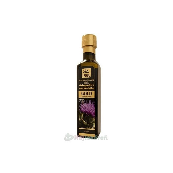 IREL olej z ostropestřce mariánského Gold 250 ml