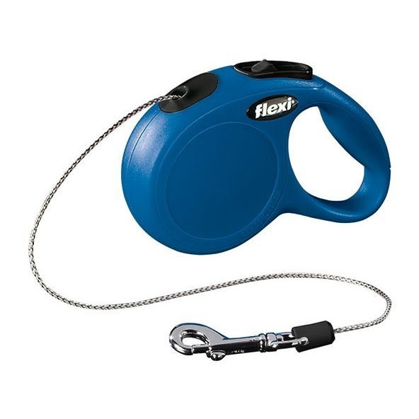 Flexi Classic NEW M modré vodítko lanko 5 m