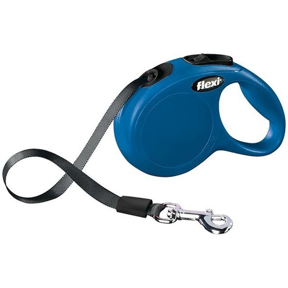 Flexi Classic NEW M modré vodítko páska 5 m