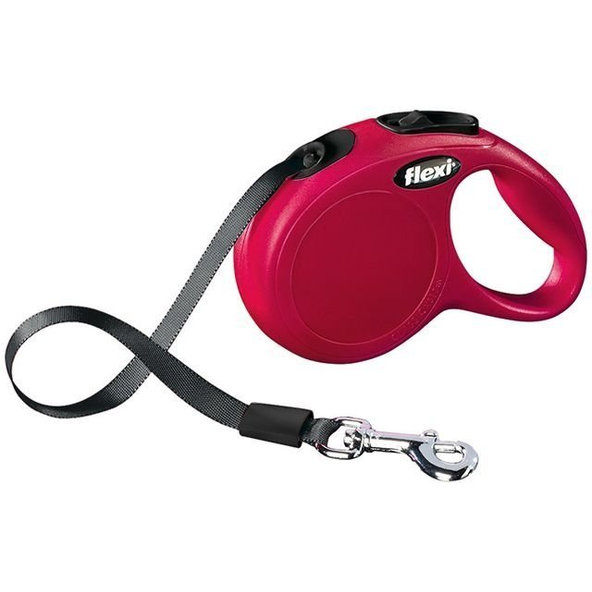 Flexi Classic NEW S červené vodítko páska 5 m