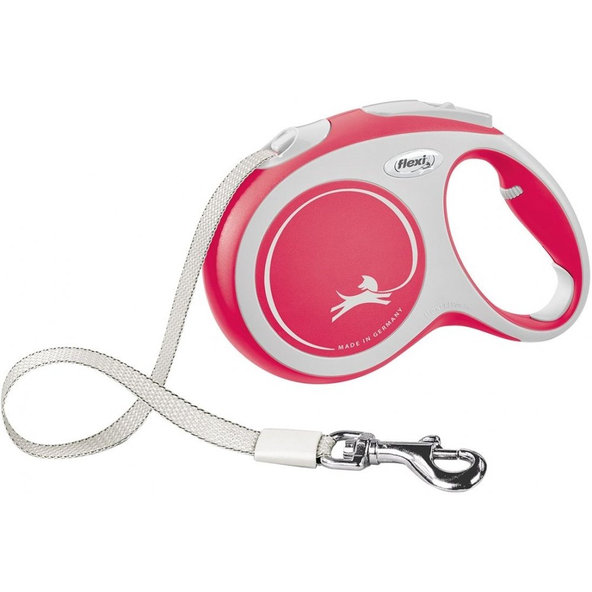 Flexi New Comfort L červené vodítko páska 5 m