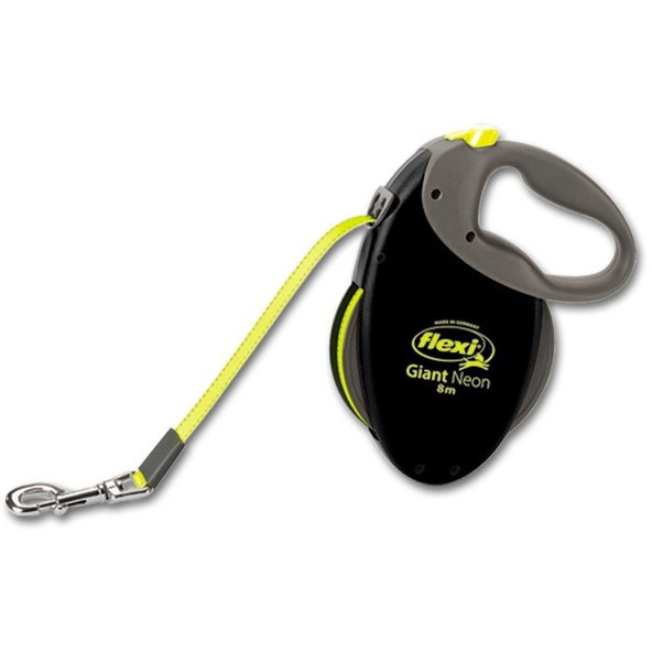 Flexi Giant L black edition vodítko páska 8 m