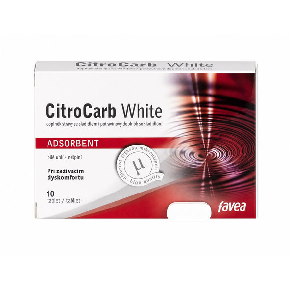 favea CitroCARB White 10 tablet