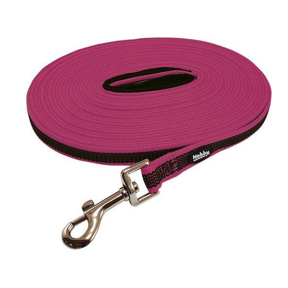 Nobby Anti-Slip stopovací vodítko pro psy 10 m malinové
